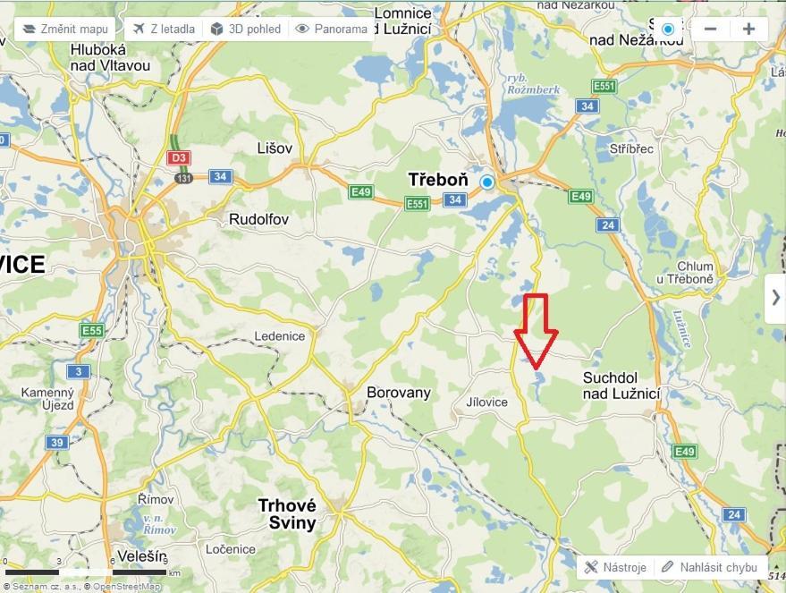 Chata U Rybnika Novy Lipnicky Třeboň 외부 사진